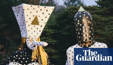 ‘We’re not Lady Gaga and Elton John’: unmasking Angine de Poitrine, the year’s buzziest, dottiest band | Music