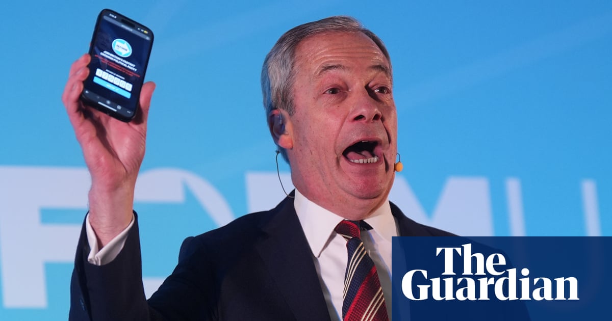AI platforms reference Nigel Farage more than other leaders when prompted on UK politics, study shows | AI (artificial intelligence)
