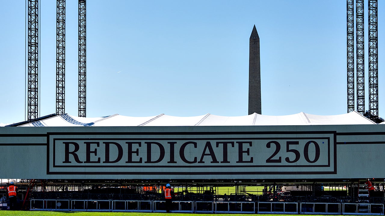 Trump, Cabinet heads join 'Rededicate 250' faith rally in DC