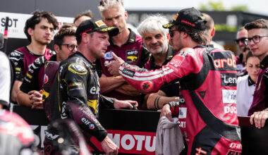 Different tyre strategies, epic battles and more: Bulega, Lecuona and Sam Lowes on stunning Superpole Race
