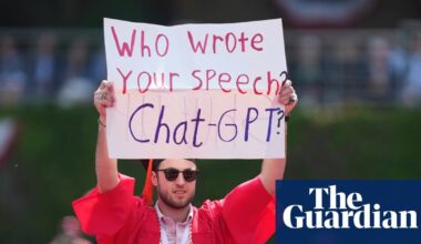 US students on why they booed their pro-AI graduation speakers: ‘They’re not reading the room’ | Technology