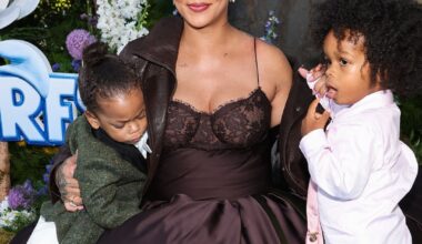 Rihanna's Scribble Tattoo Designed by Her Kids
