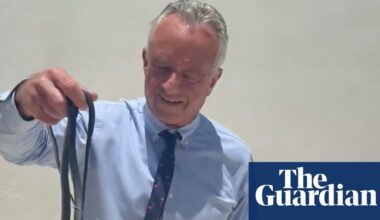 Another day in Florida: RFK Jr posts video of him wrestling two snakes | Robert F Kennedy Jr