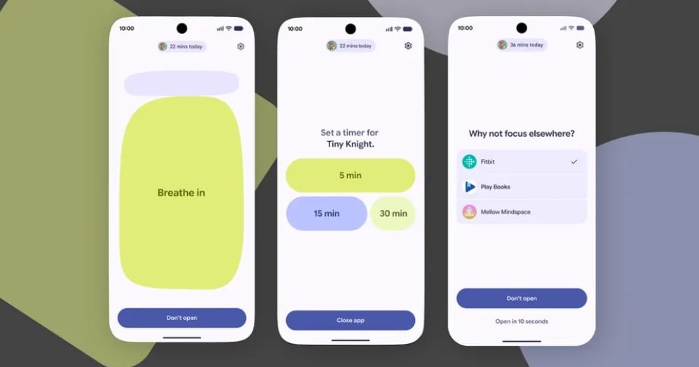 Google Adds 10-Second 'Pause Point' to Curb Smartphone Addiction - 조선일보