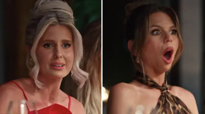 MAFS Australia's Stephanie and Bec at the Reunion Dinner Party.