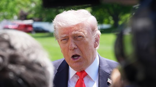 US President Donald Trump