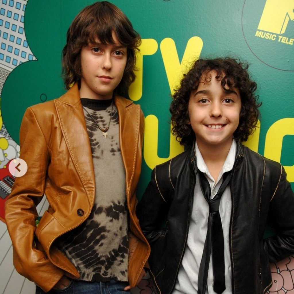 Nat Wolff and his little brother Alex starred in the Nickelodeon TV series The Naked Brothers Band. Photo: @natandalex/Instagram