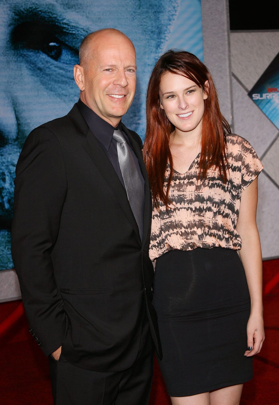 Bruce and Rumer Willis bruce and rumer willis