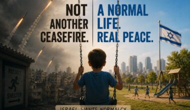 The Blogs: Israel Doesn’t Want Another Ceasefire. It Wants a Normal Life | Victor Satya