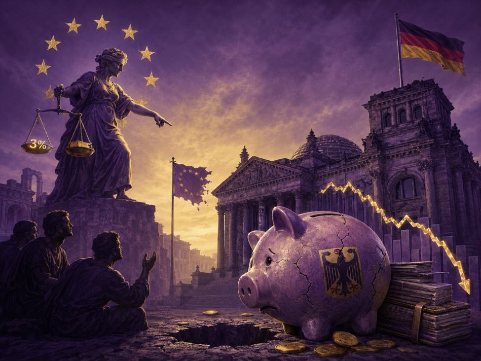 Germany's fiscal situation is a case of geopolitical irony