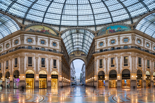 The Devil Wears Prada 2 film location: Galleria Vittorio Emanuele 2, Milan