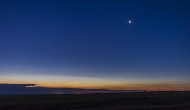 What's that bright light after sunset? Venus is dazzling the evening sky right now