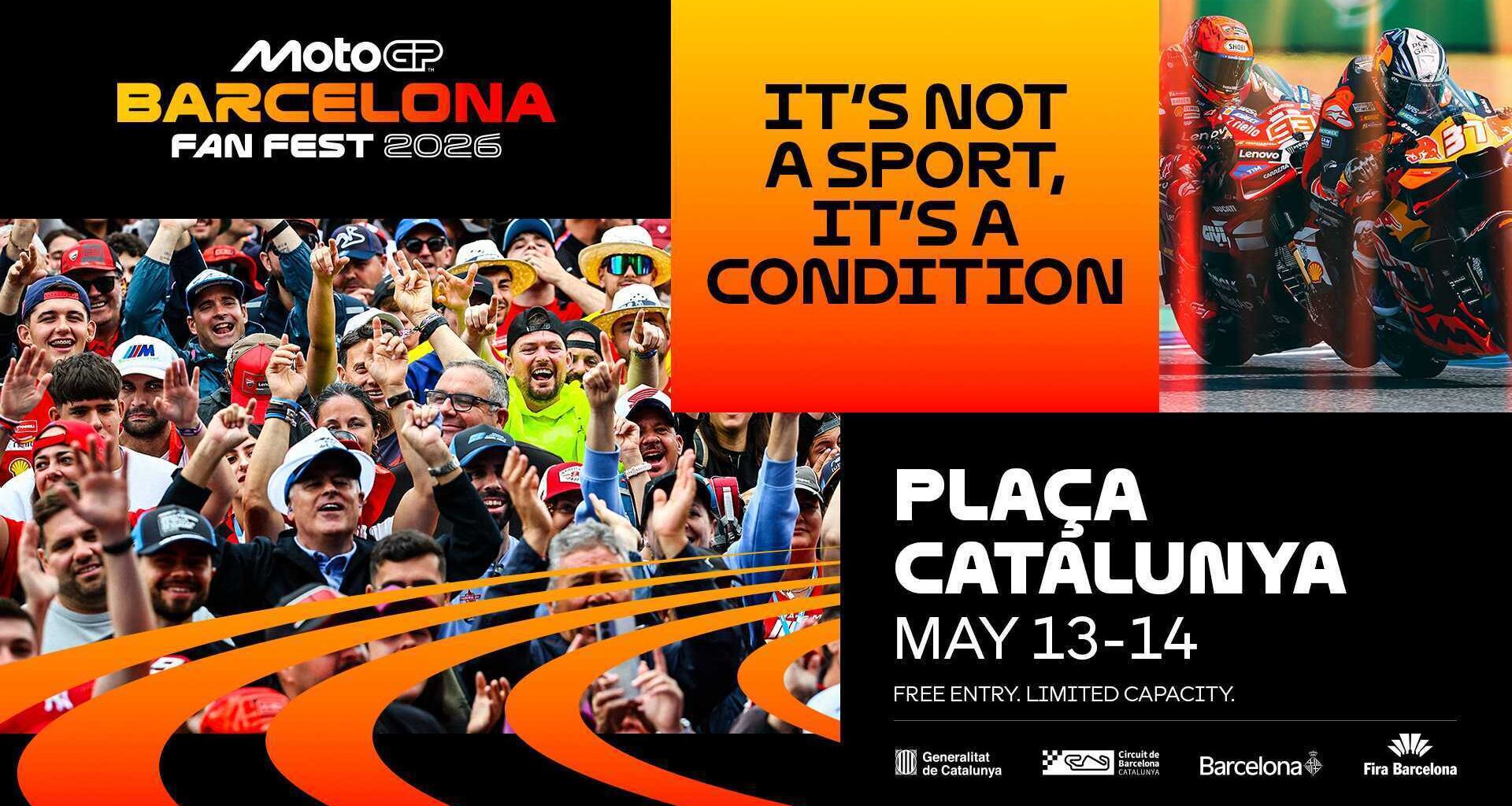 MotoGP Fan Fest lands in Barcelona!