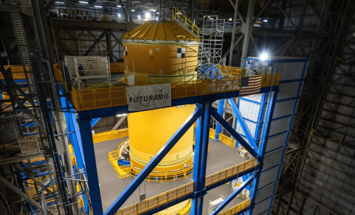 Nasa’s Next Giant Artemis Iii Rocket Is Already Rising Inside Kennedy Space Center