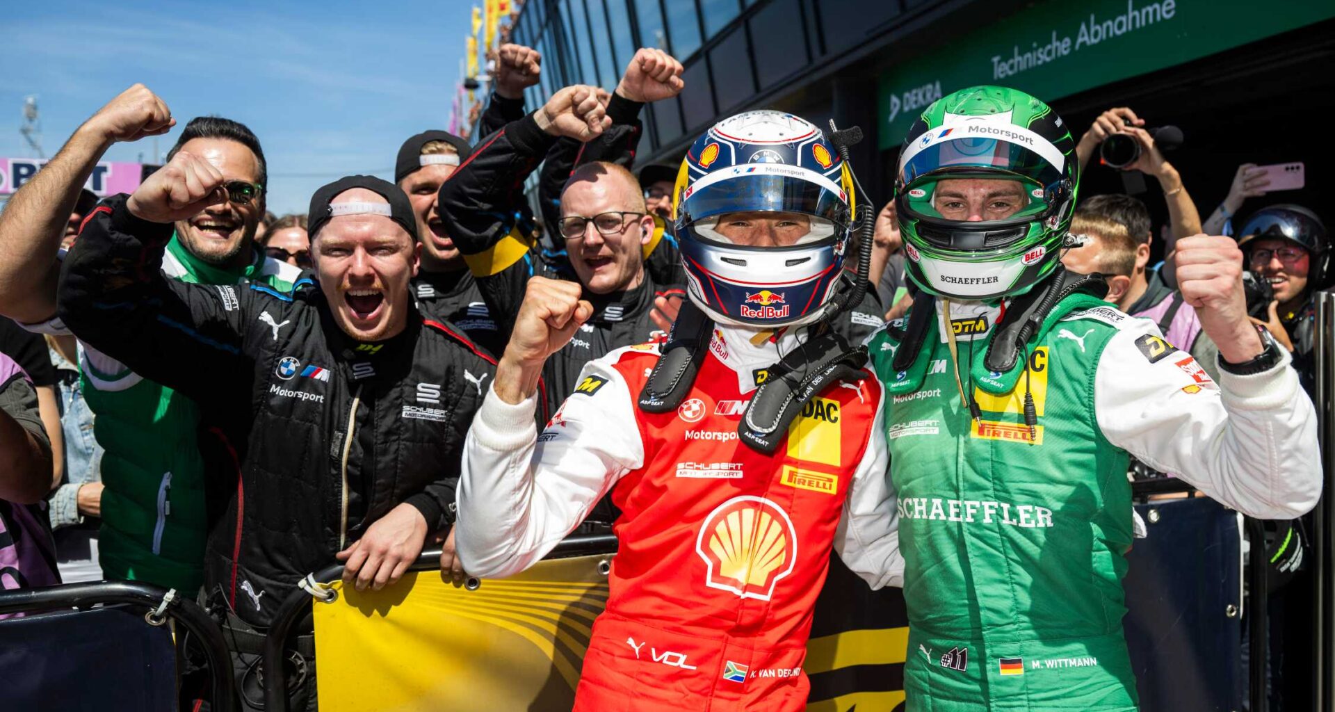 DTM: Kelvin van der Linde wins at Zandvoort, podium for Marco Wittmann after magnificent comeback.
