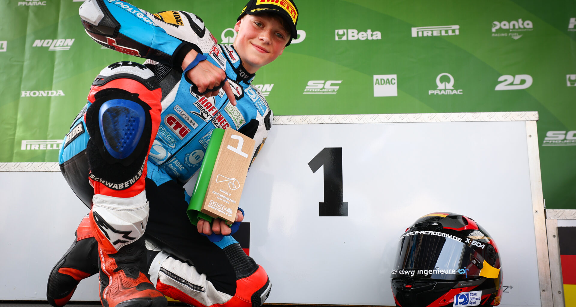 Siegert completes the Sachsenring sweep