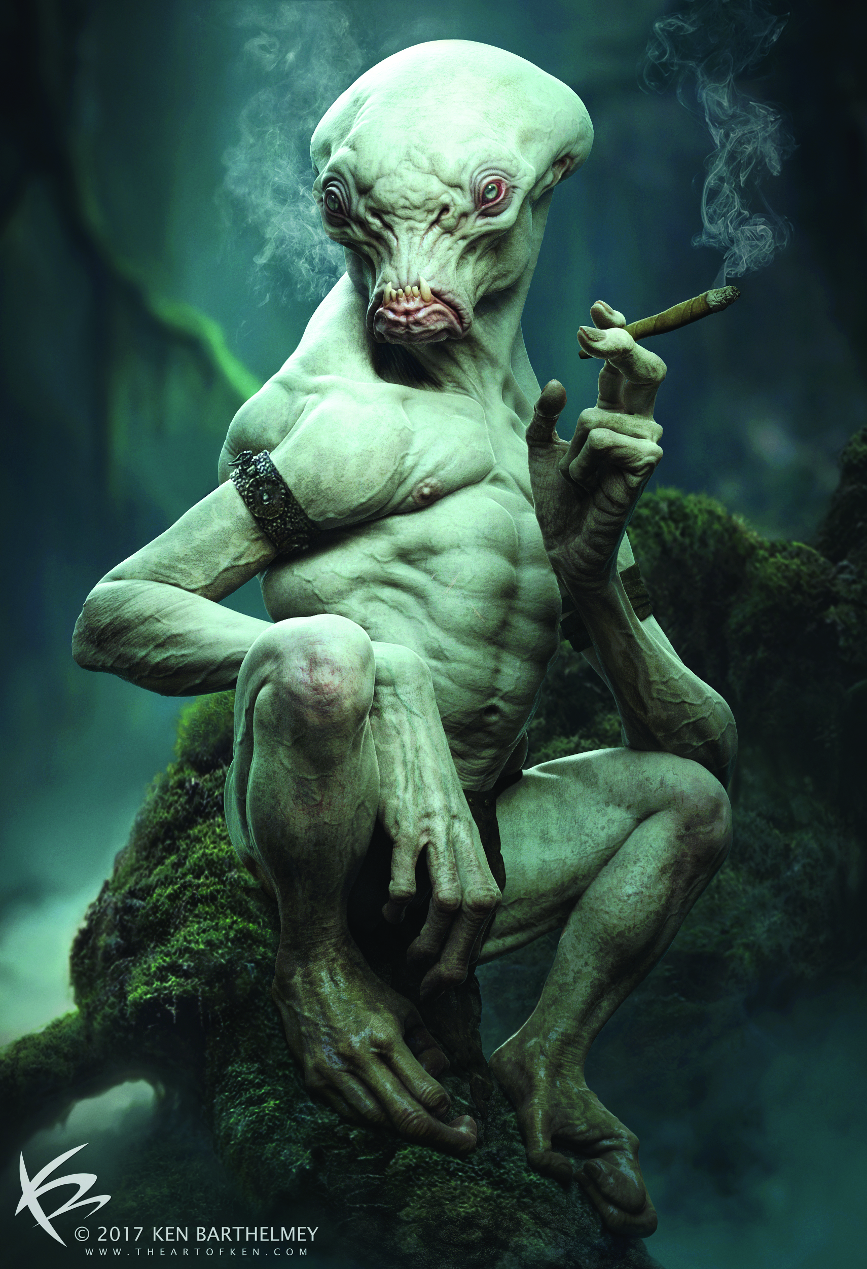 Fantasy creature art