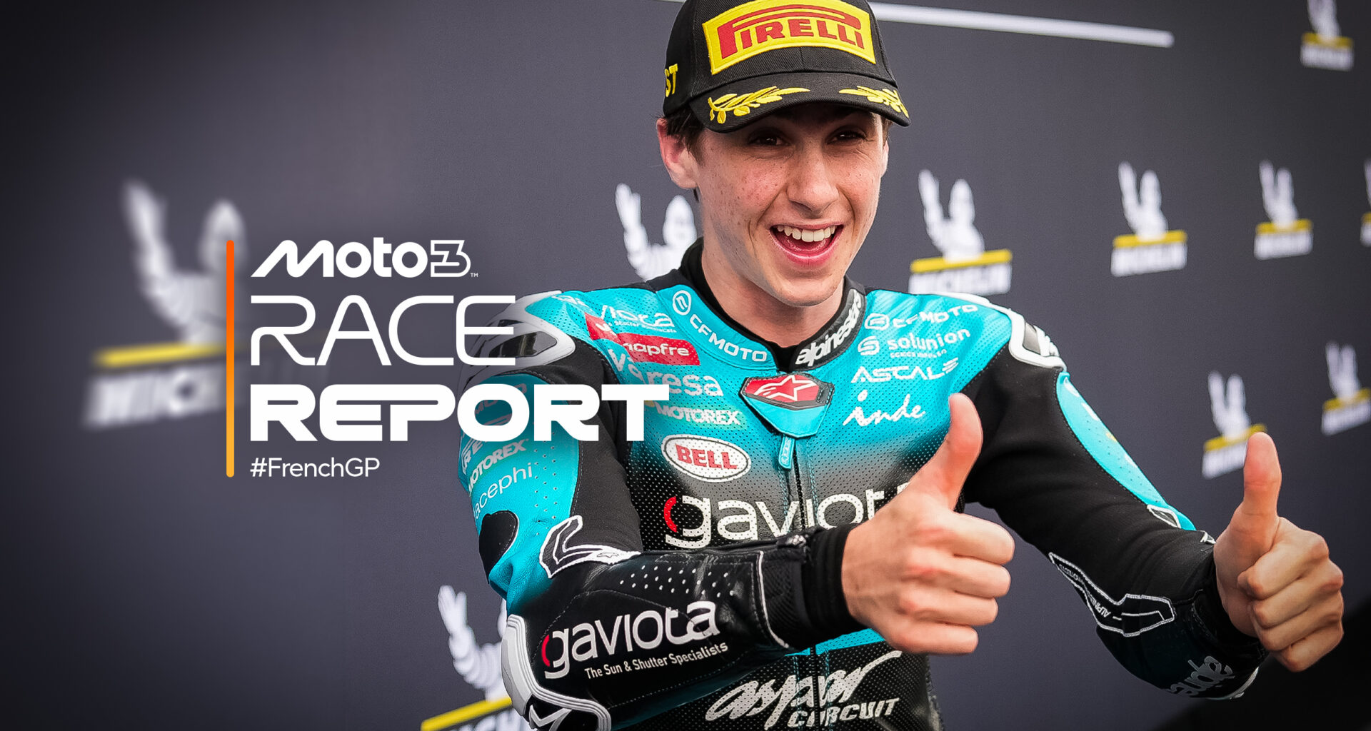 Quiles eases to Moto3 glory at Le Mans in the wet