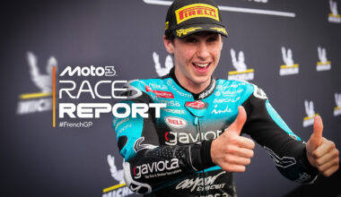 Quiles eases to Moto3 glory at Le Mans in the wet
