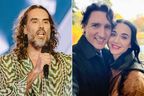 Russell Brand has taken another swipe at Katy Perry's relationship with Justin Trudeau.