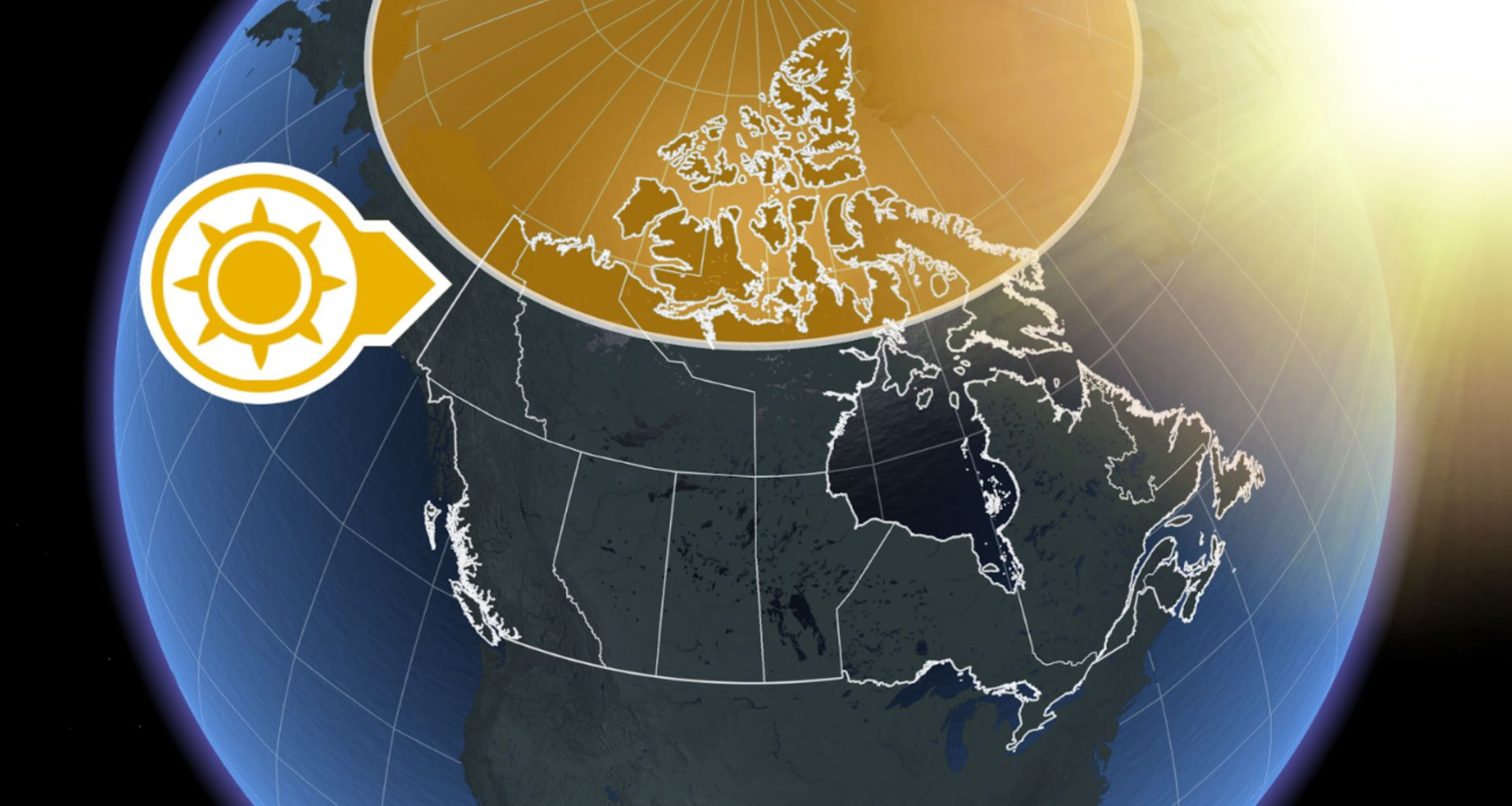 24 hours of light: Midnight sun is rising over Canada's North
