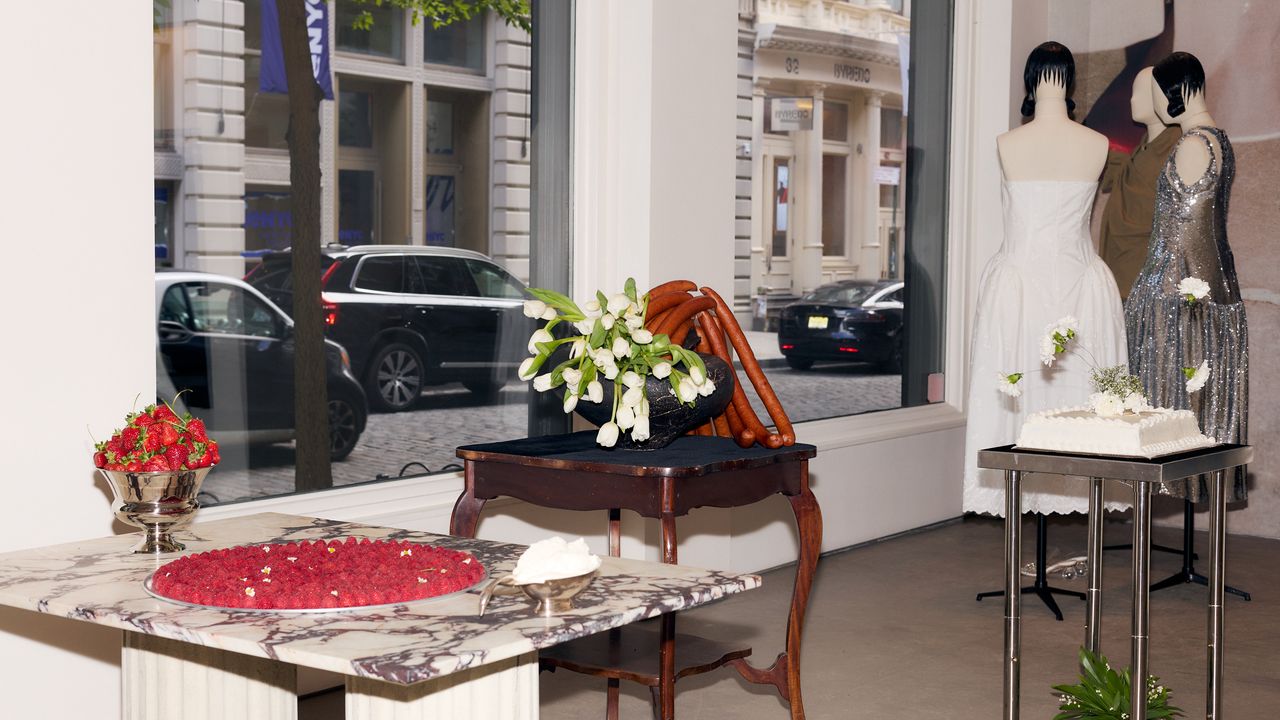 Simone Rocha Celebrated Her Latest Crocs Collaboration in SoHo With Champagne and Vanilla Cake