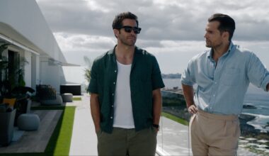 Jake Gyllenhaal (left) and Henry Cavill in "In the Grey." (42West)