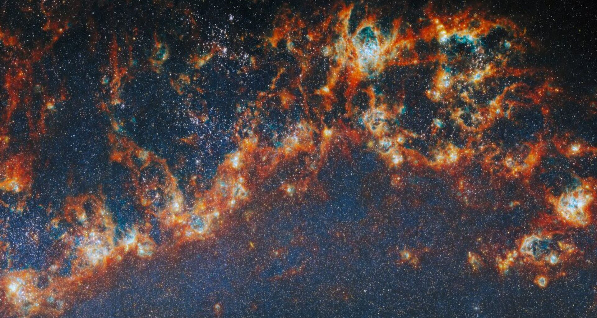 New James Webb Space Telescope images reveal how massive star clusters can reshape galaxies