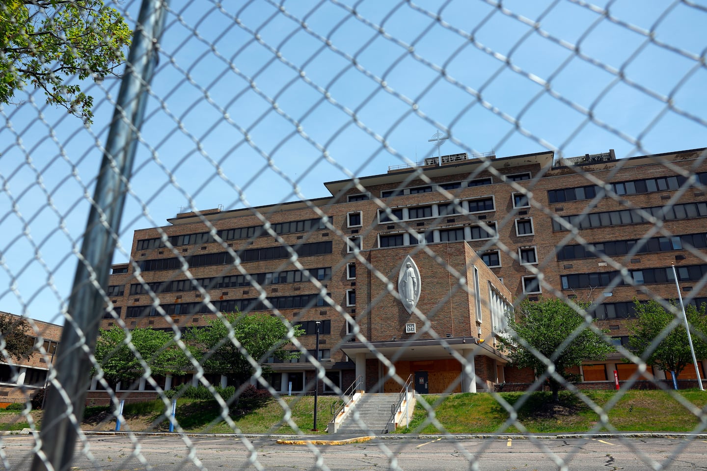 Carney Hospital earlier this month.
