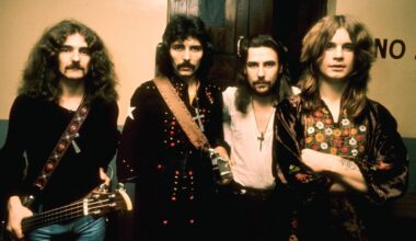 Black Sabbath in the 1970s: Geezer Butler, Tony Iommi, Bill Ward, and Ozzy Osbourne