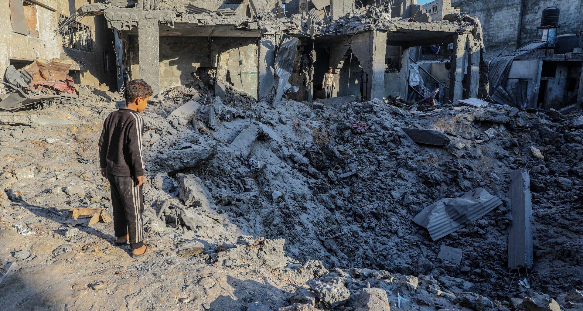 Overnight Israeli strikes on Gaza leave behind heavy destruction | Israel-Palestine conflict