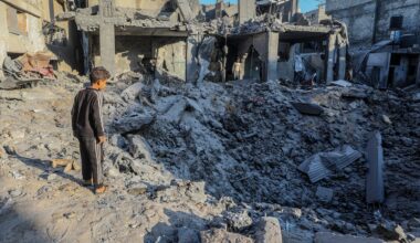 Overnight Israeli strikes on Gaza leave behind heavy destruction | Israel-Palestine conflict