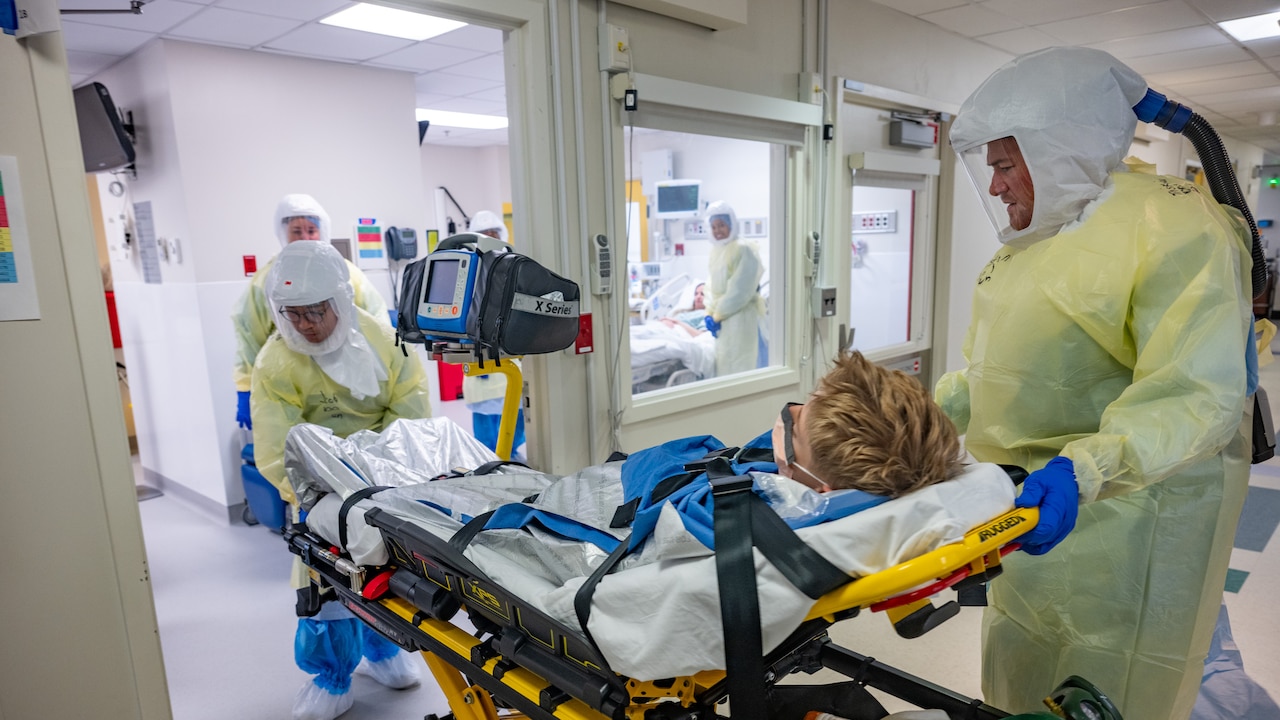 A look inside the Johns Hopkins unit preparing for hantavirus patients