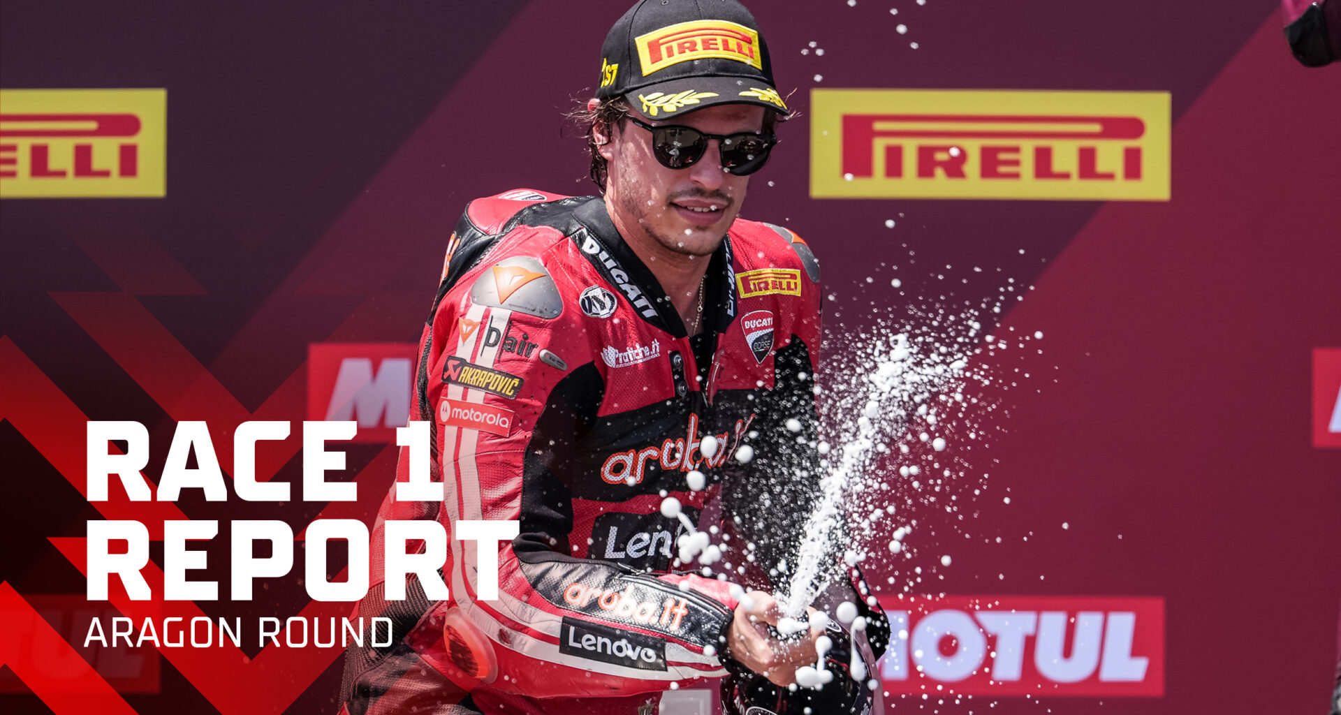 REPORT: Bulega resists early Lecuona challenge for Race 1 victory at Aragon, Sam Lowes back on the rostrum