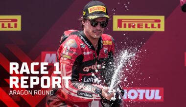 REPORT: Bulega resists early Lecuona challenge for Race 1 victory at Aragon, Sam Lowes back on the rostrum
