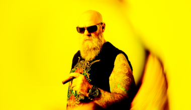 Rob Dukes holding a cigar