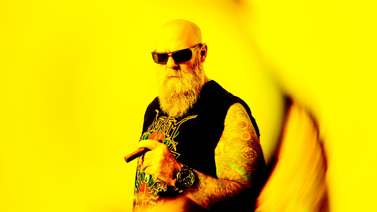 Rob Dukes holding a cigar