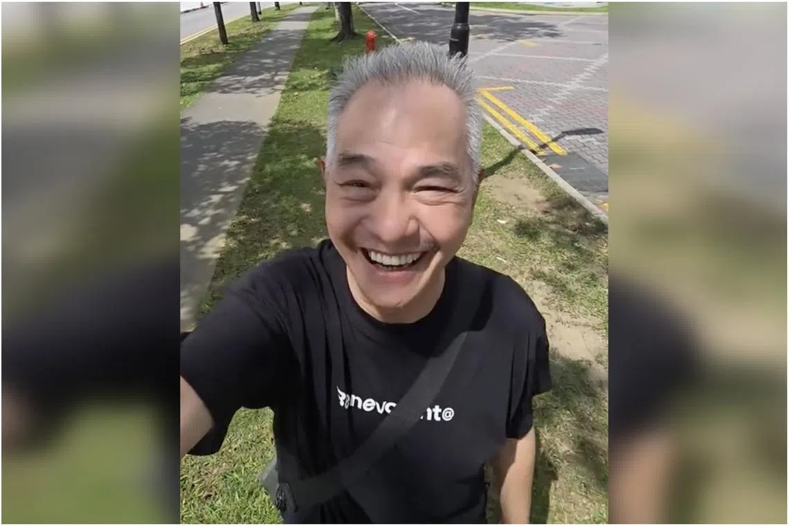 Singaporean actor Richard Low shared on Instagram that he was hospitalised from May 21 to 26.