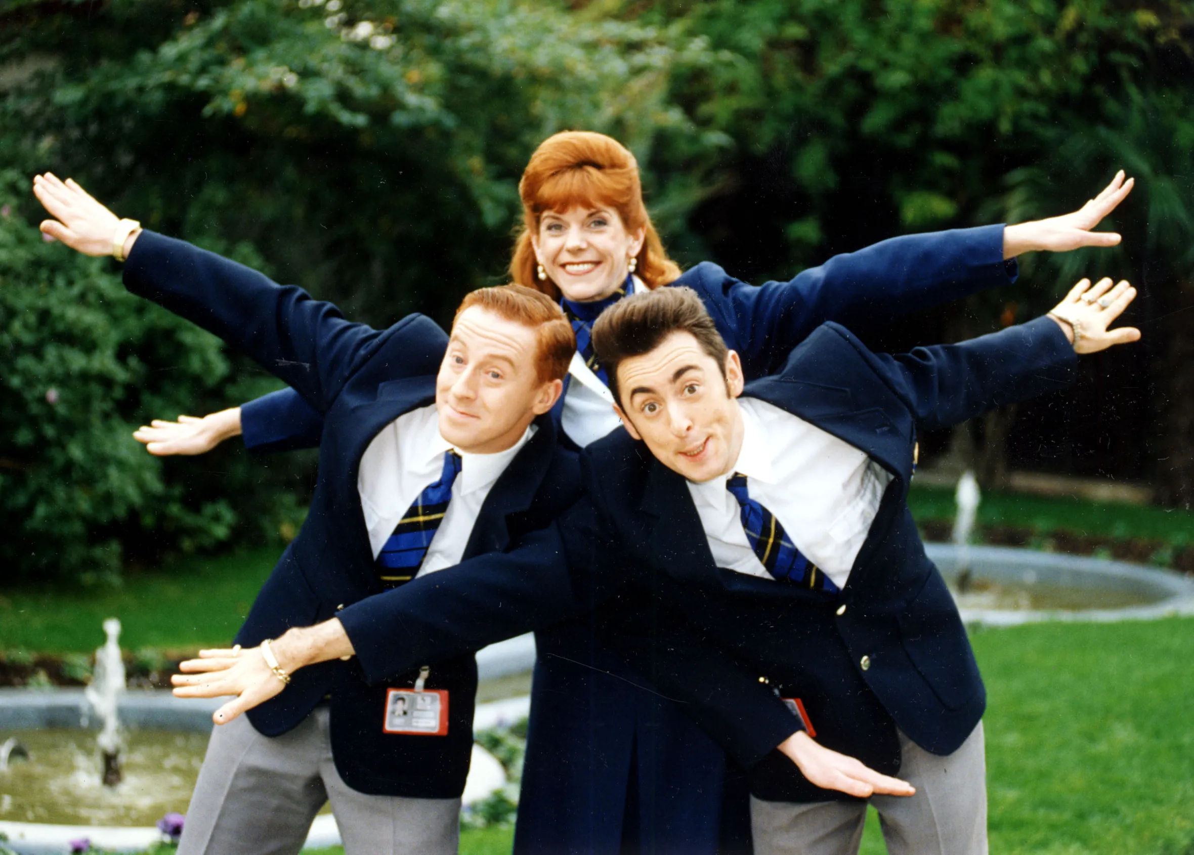 Television Programme ''the High Life'' Starring Siobahn Redmond Forbes Masson And Alan Cumming.