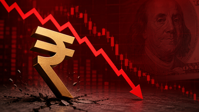 Rupee inches towards 96: Currency touches record low at 95.85 against US dollar