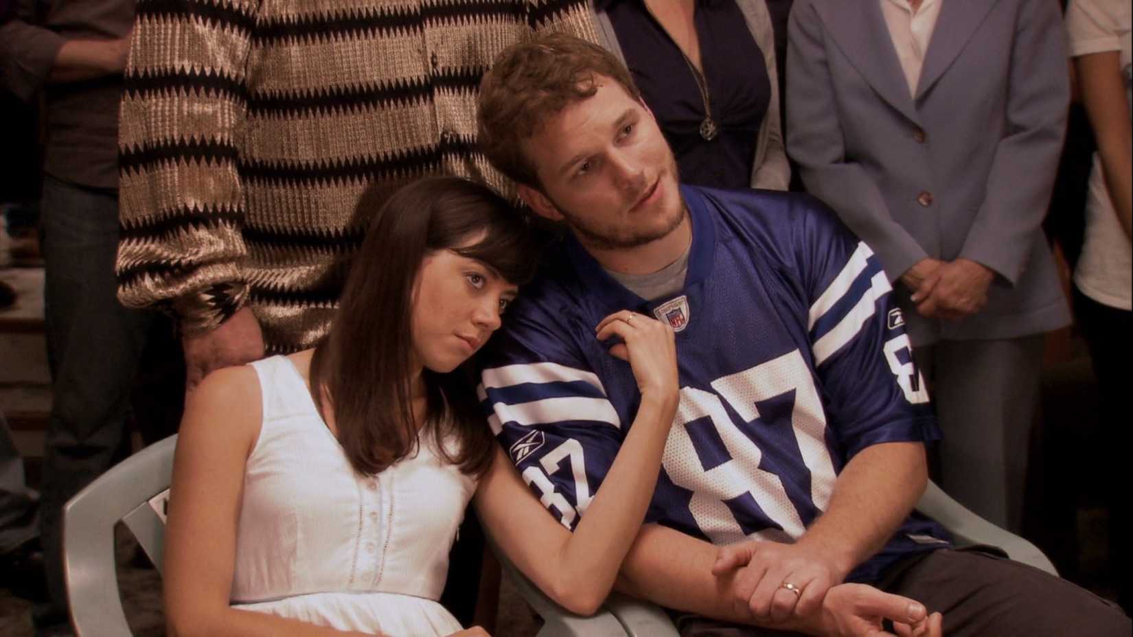 Andy and April at their wedding wedding in Parks and Recreation.