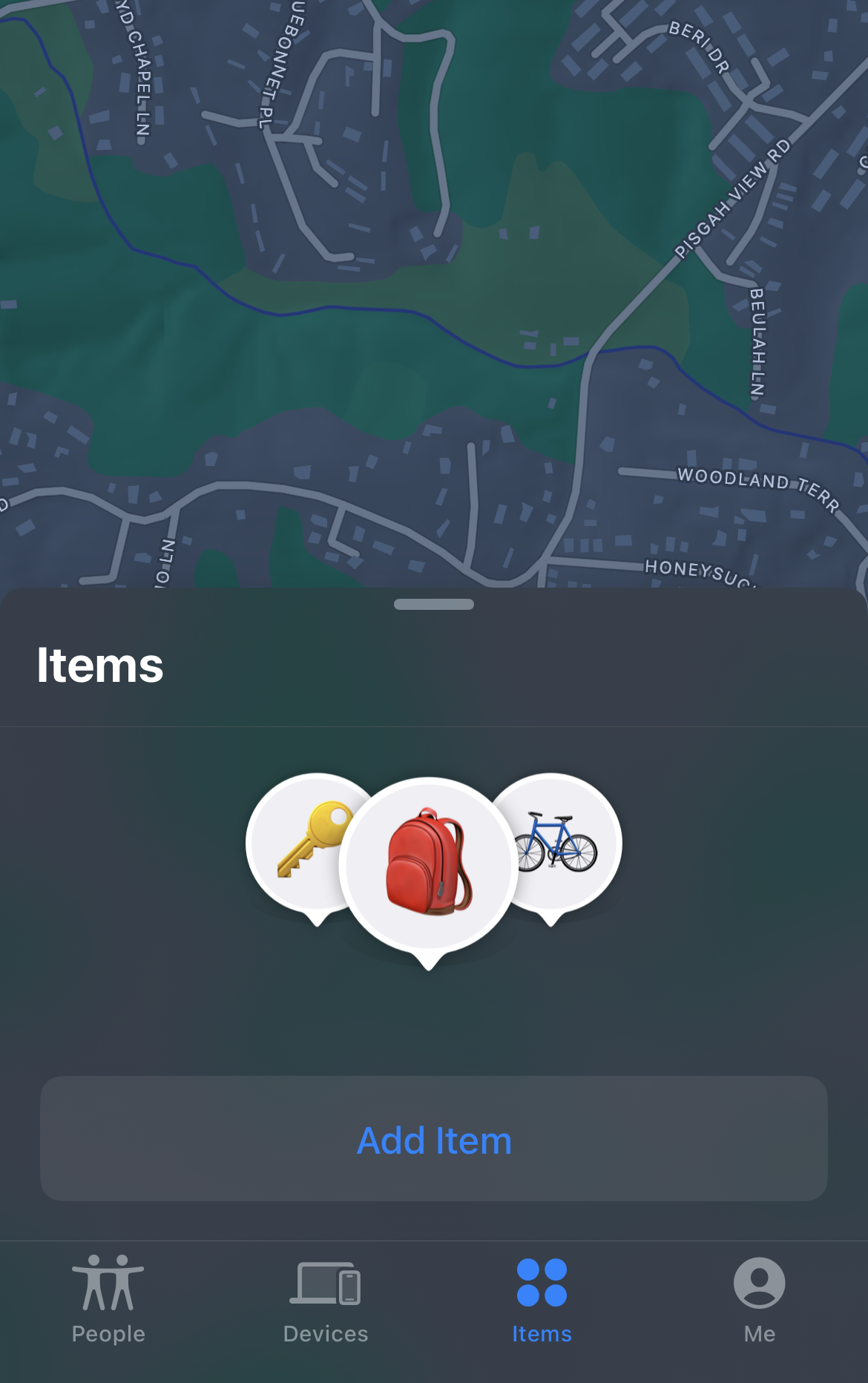 Apple Find My app
