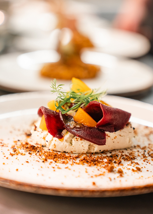 Glas restaurant's gluten-free menu. Pic: Supplied