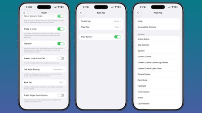backtap iphone options