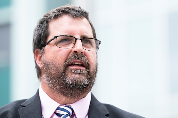 Former ClubsNSW compliance officer Troy Stolz raised internal concerns as early as 2014. 