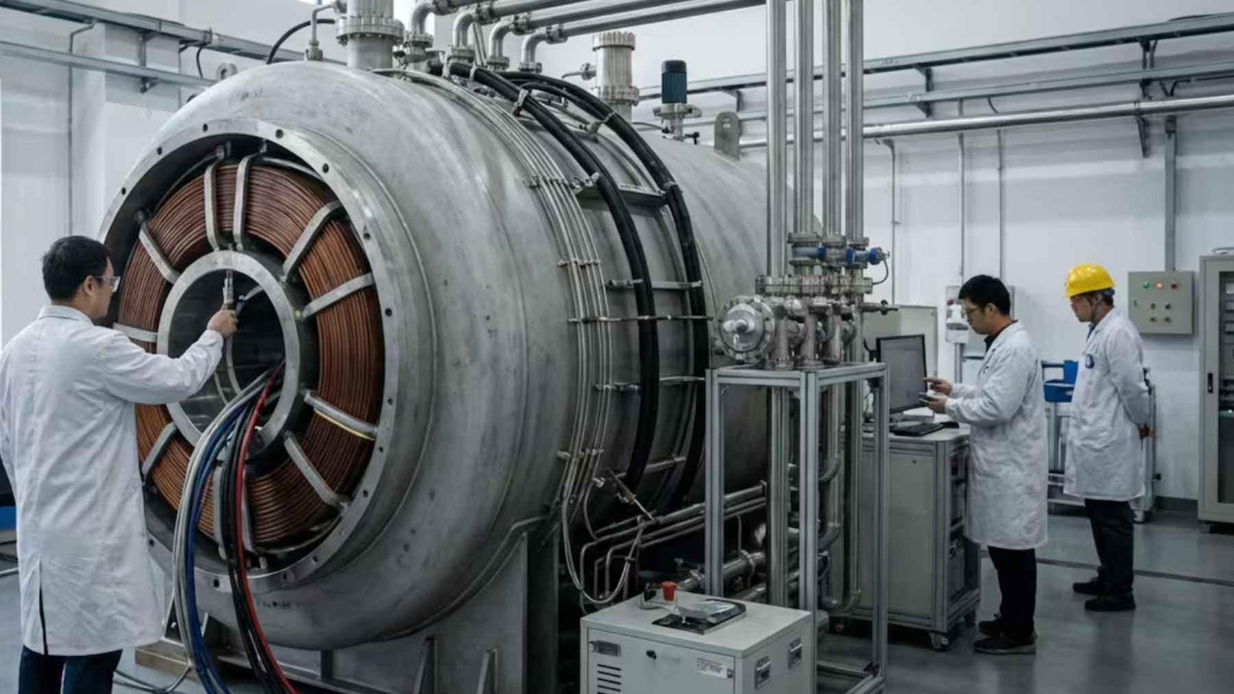 Chinese superconducting magnet system used for ultra-high magnetic field experiments in advanced physics research