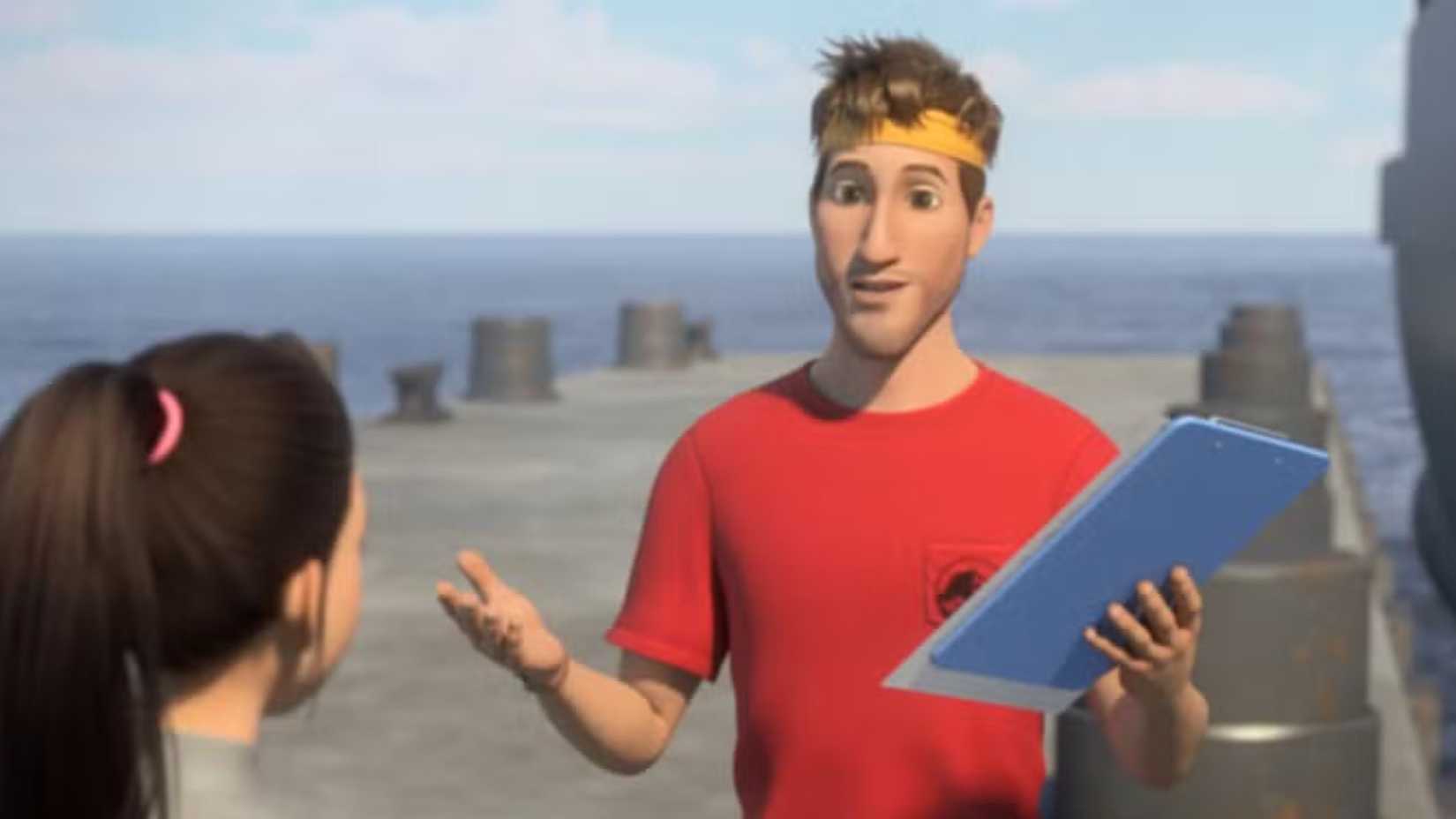 Dave in Jurassic World: Camp Cretaceous.