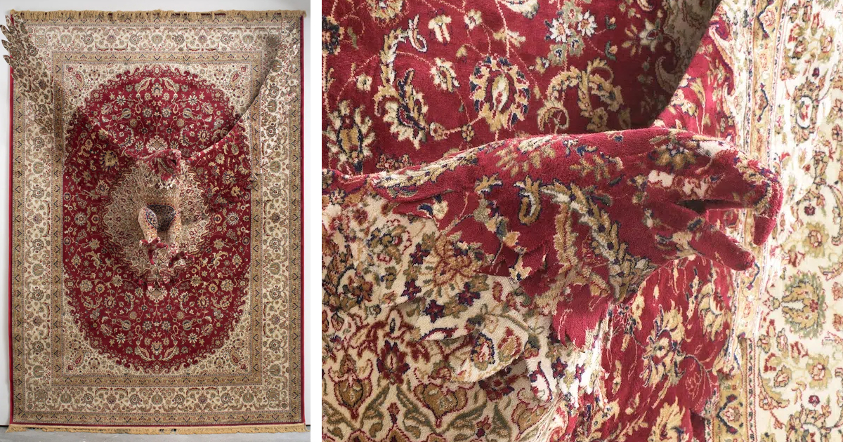 Carpet Sculptures Let Animals Break Free From Domestic Design