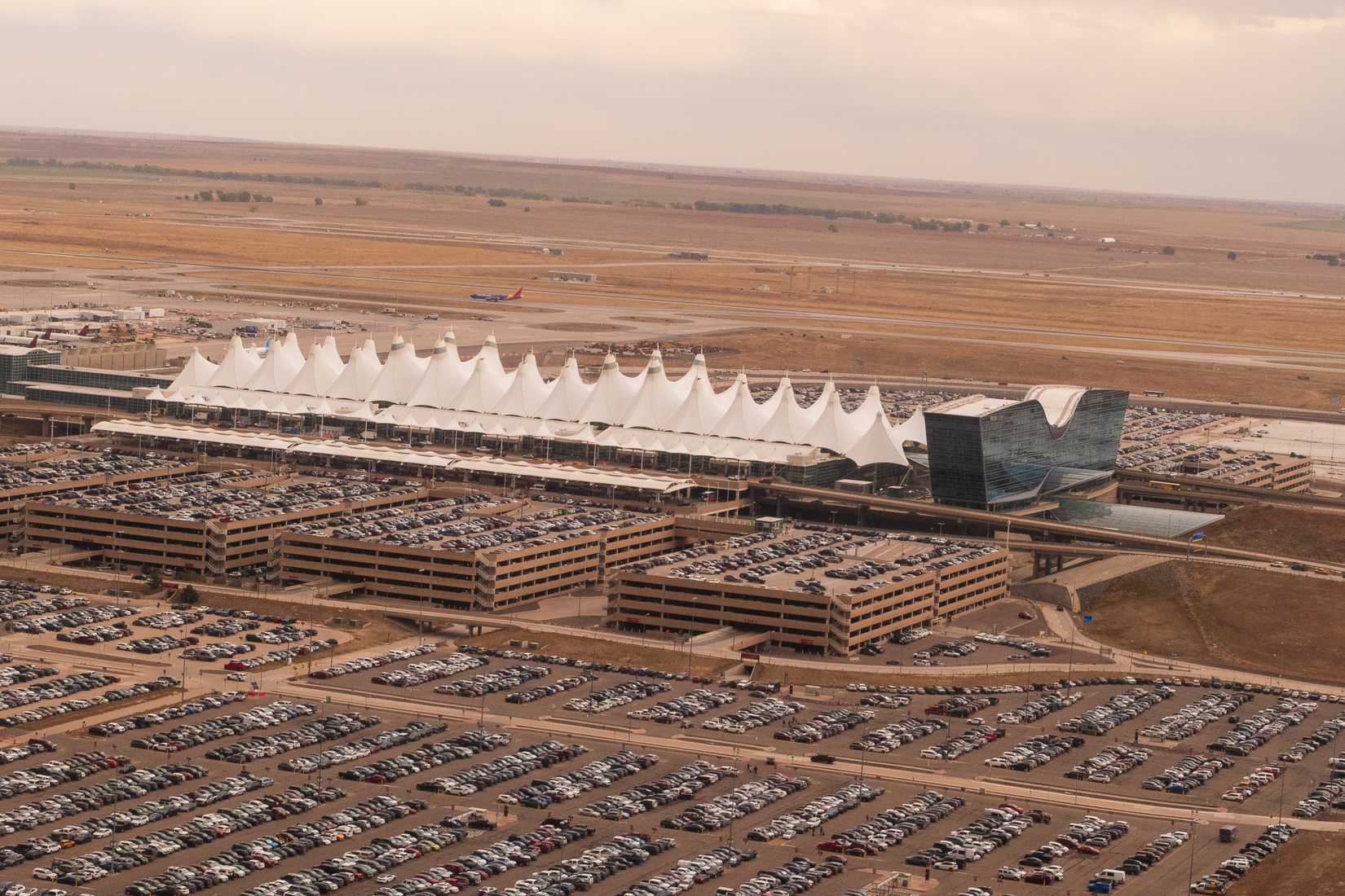 Denver International Airport, Denver, Colorado, USA.