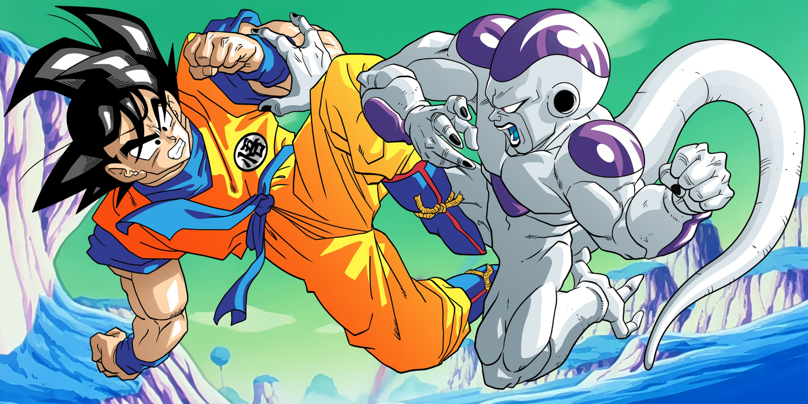 Dragon Ball Z - Goku versus Frieza anime featured image Shonen Jump